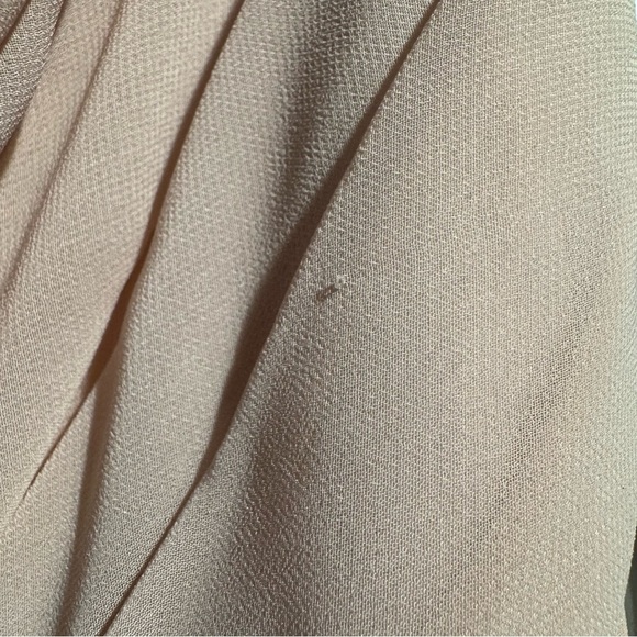 NWT Sorella Vita York Dress #8614 Full Length silk and satin Blush Size 12 - Picture 9 of 11